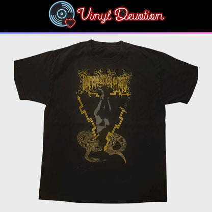 Lightning Swords Of Death Band T-Shirt Size L Cryptic Slaughter Expulsion Dr. Know The Cauterized