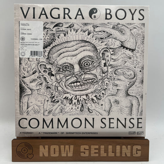 Viagra Boys - Common Sense Vinyl LP Reissue SEALED Black