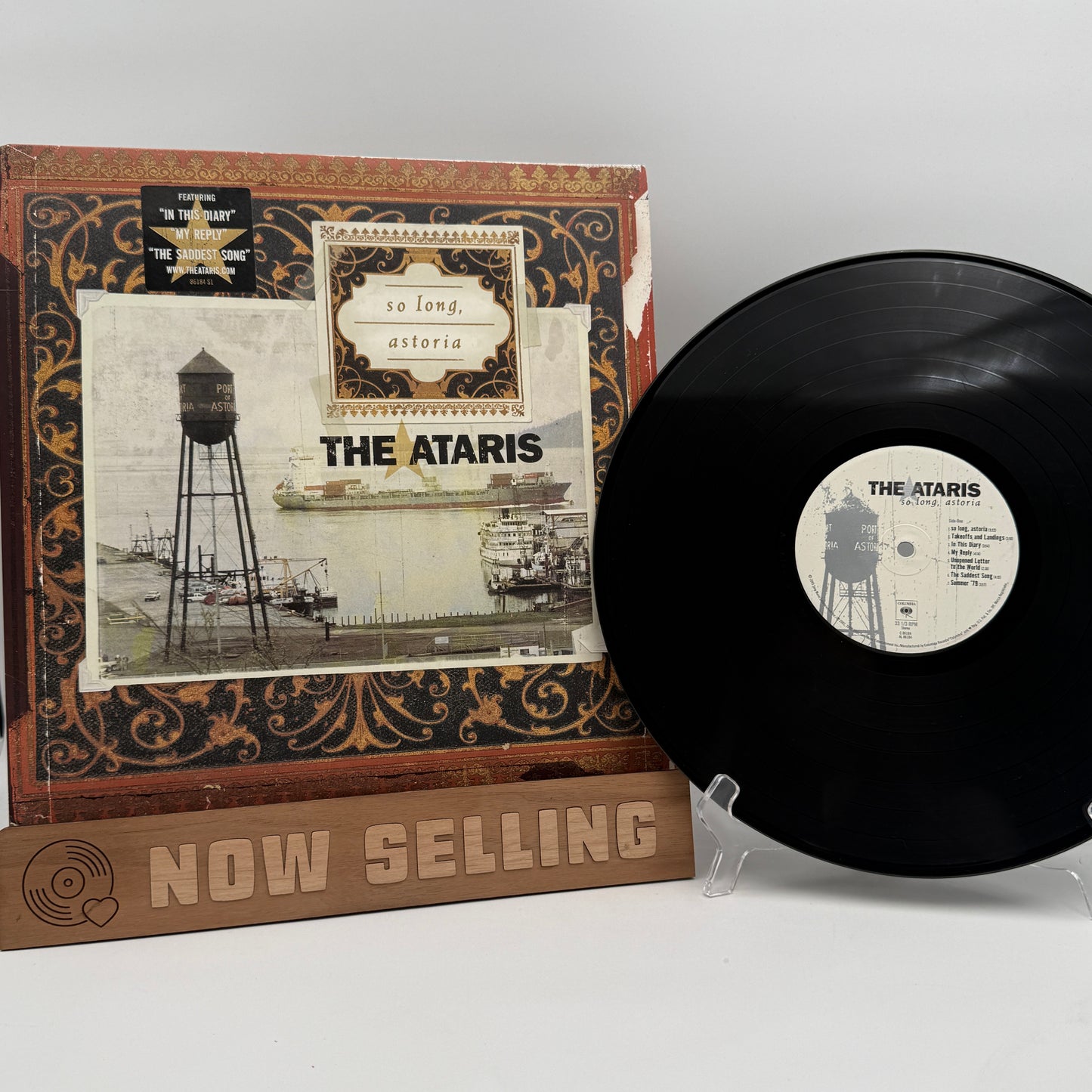 The Ataris - So Long, Astoria Vinyl LP Original 1st Press Promo