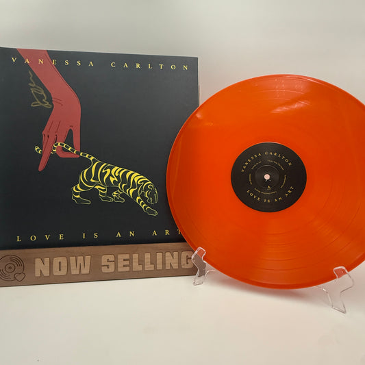 Vanessa Carlton - Love Is An Art Vinyl LP Orange Translucent SIGNED