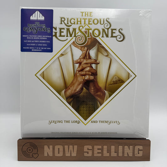 The Righteous Gemstones Soundtrack Vinyl LP White & Gold SEALED