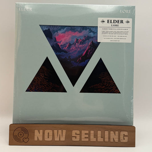 Elder - Lore Vinyl LP Blue w/ Cloudy Effect SEALED
