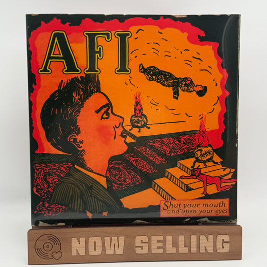AFI - Shut Your Mouth And Open Your Eyes Vinyl LP Reissue SEALED