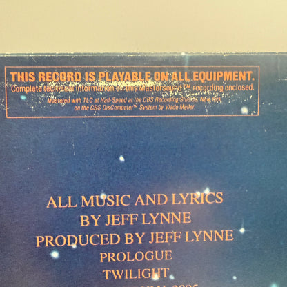 ELO - Time Vinyl LP Half Speed Mastered 1st Press HZ 47371 Electric Light Orchestra