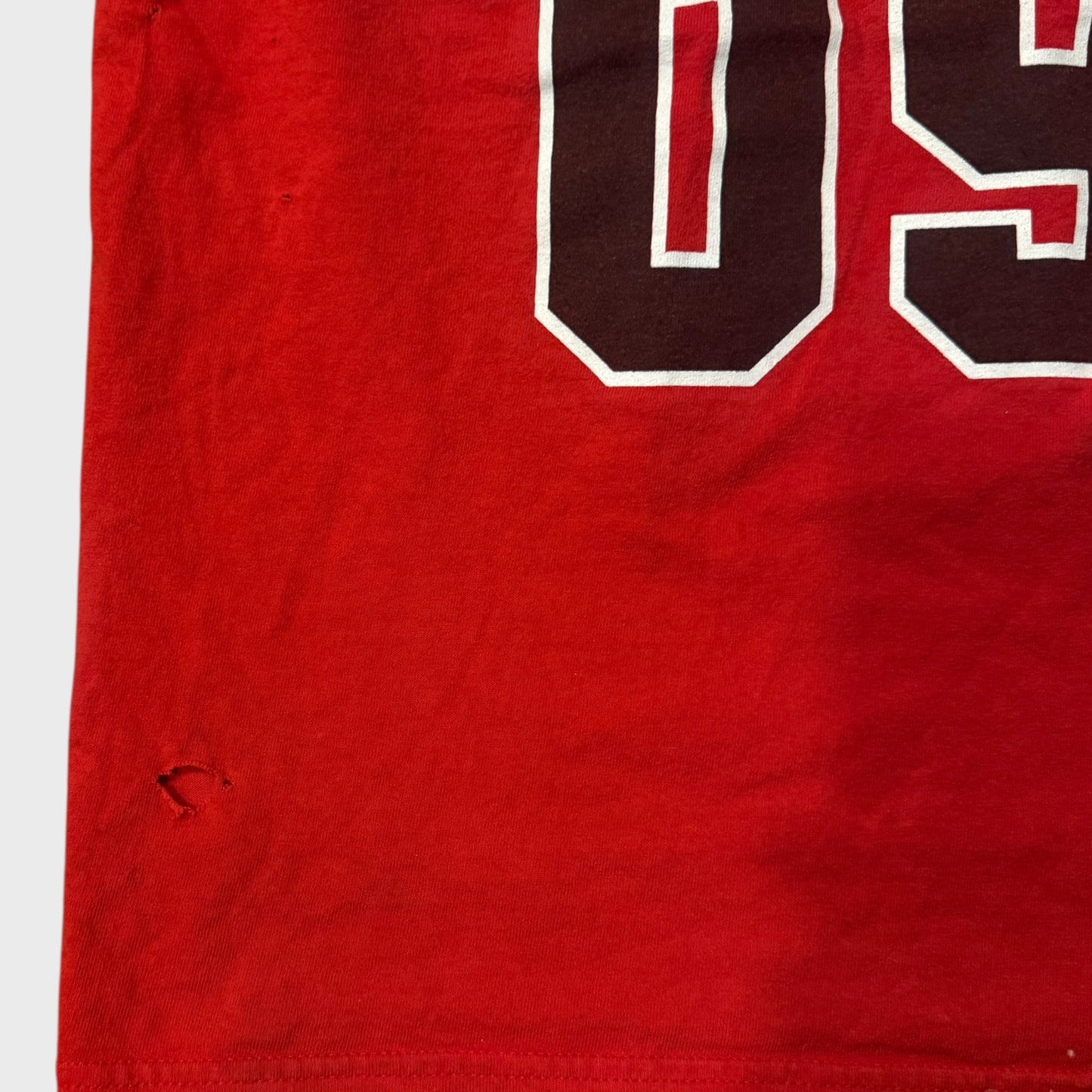 GUNS UP! Straight Edge Hardcore Band Getting Ignorant 09 Red Tank Top Size M