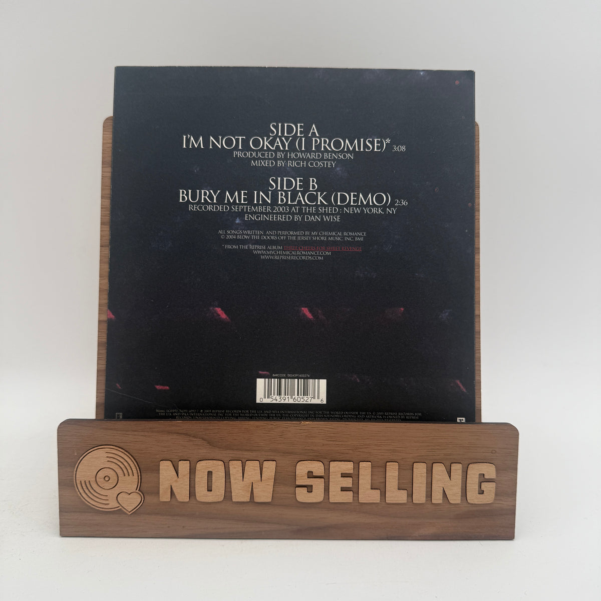 My Chemical Romance - I'm Not Okay (I Promise) Vinyl 7" Red Transparent