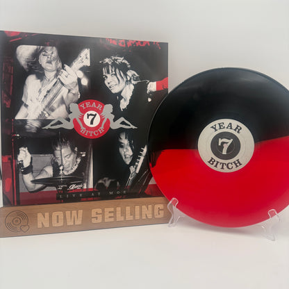 7 Year Bitch - Live At Moe Vinyl LP Red / Black Split