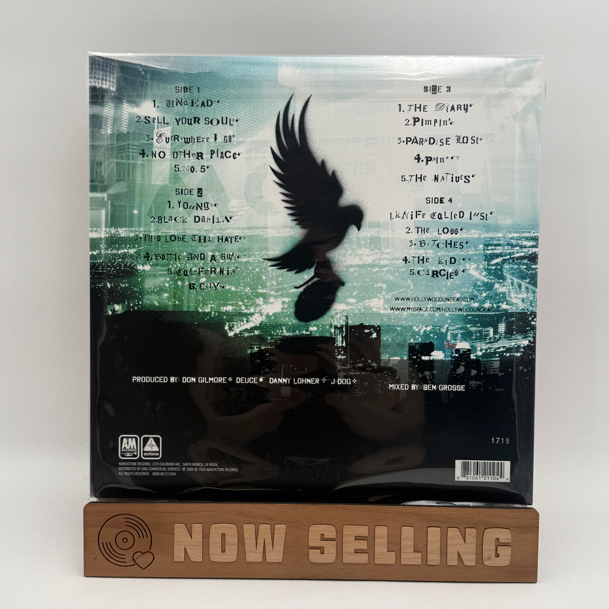 Hollywood Undead - Swan Songs Vinyl LP Reissue Galaxy Numbered IVC