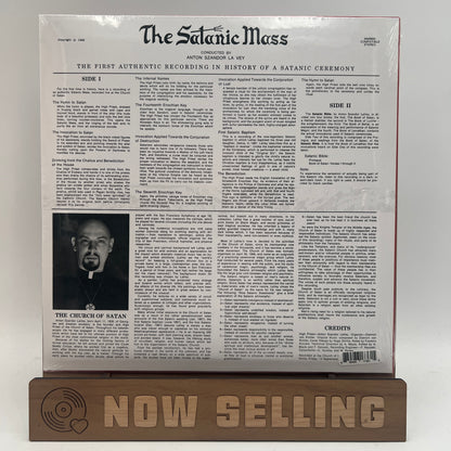 Anton LeVay - The Satanic Mass Vinyl LP Reissue Purple SEALED