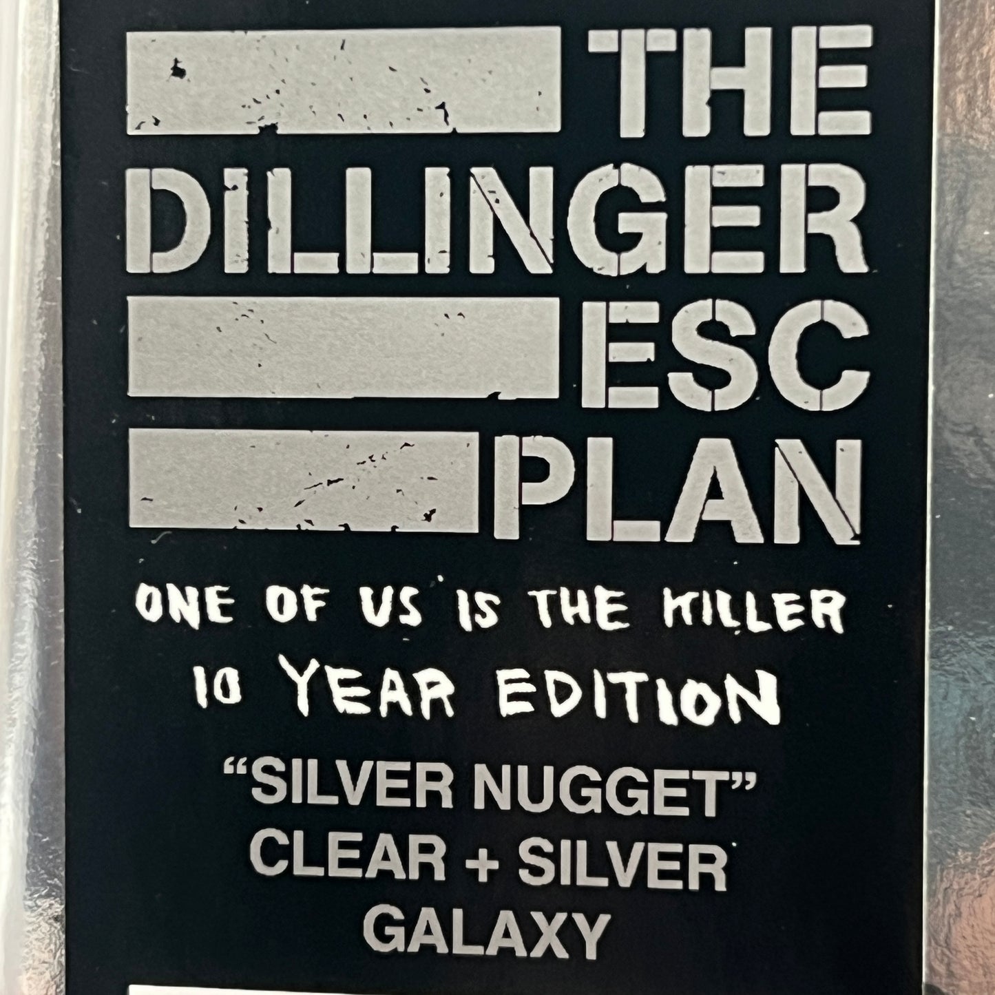 The Dillinger Escape Plan - One Of Us Is The Killer Vinyl LP Clear and Silver Galaxy