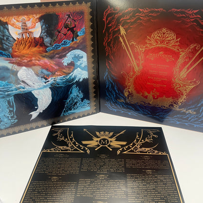 Mastodon - Leviathan Vinyl LP Reissue Blue