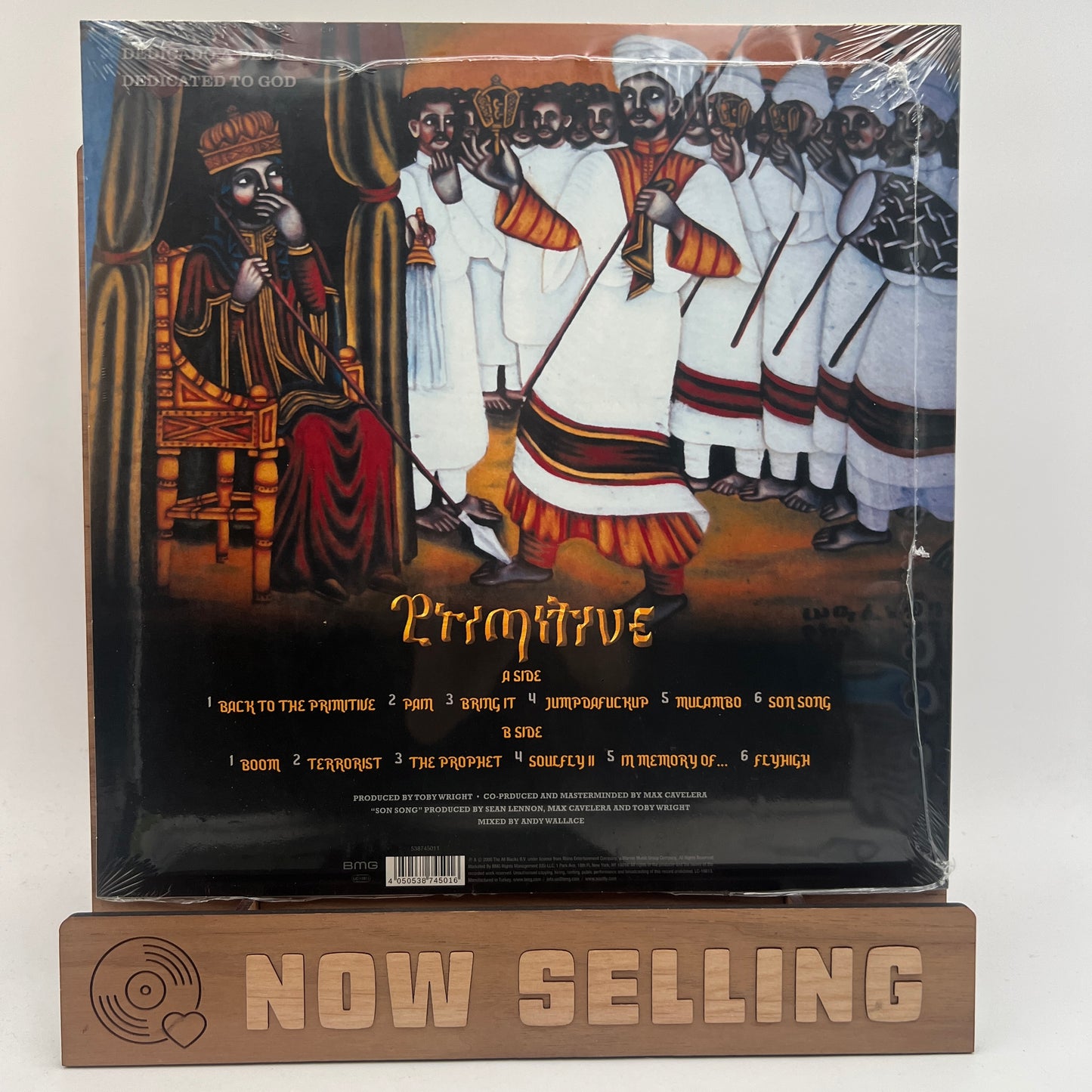 Soulfly - Primitive Vinyl LP Reissue SEALED