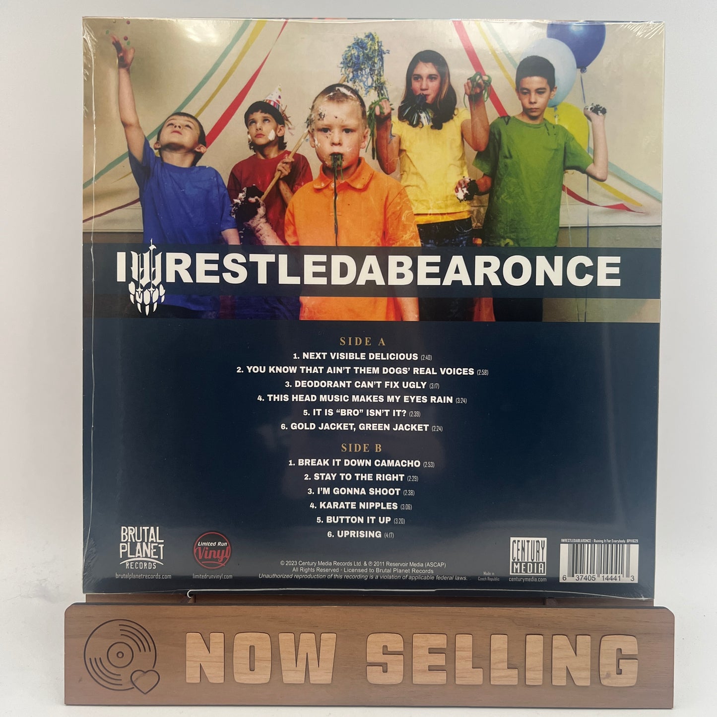 Iwrestledabearonce - Ruining It For Everybody Vinyl LP Reissue Green SEALED