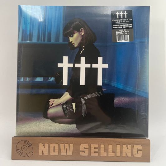 ††† - Goodnight, God Bless I Love U, Delete. Vinyl LP Black Ice Indie Crosses SEALED