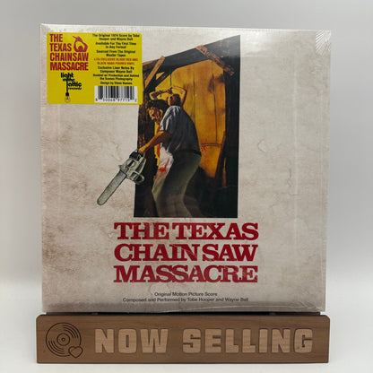 The Texas Chain Saw Massacre Soundtrack Vinyl LP Blood Red & Black Hand Pour SEALED
