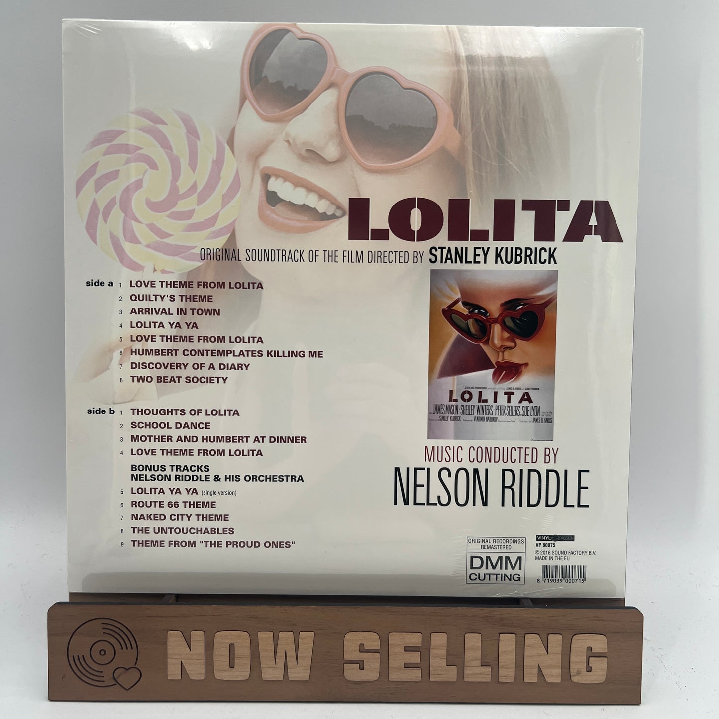 Lolita Soundtrack Vinyl LP Reissue SEALED Stanley Kubrik Nelson Riddle