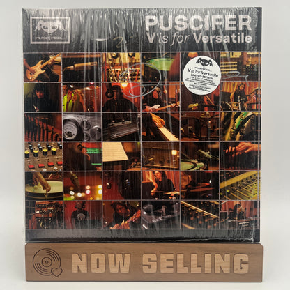 Puscifer - V Is For Versatile Vinyl LP Black Transparent Signed By Carina and Mat!