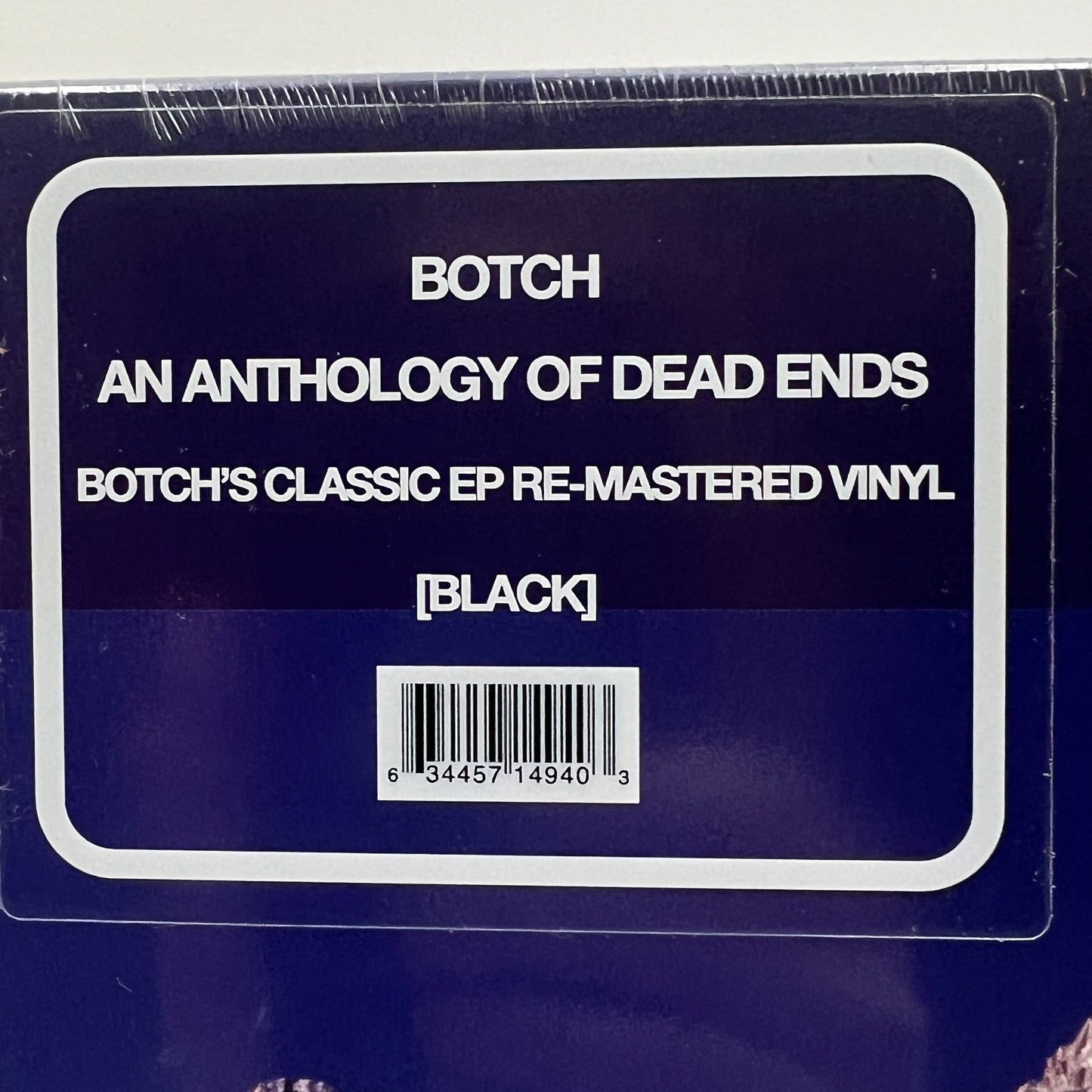 Botch - An Anthology Of Dead Ends Vinyl LP Reissue Black SEALED