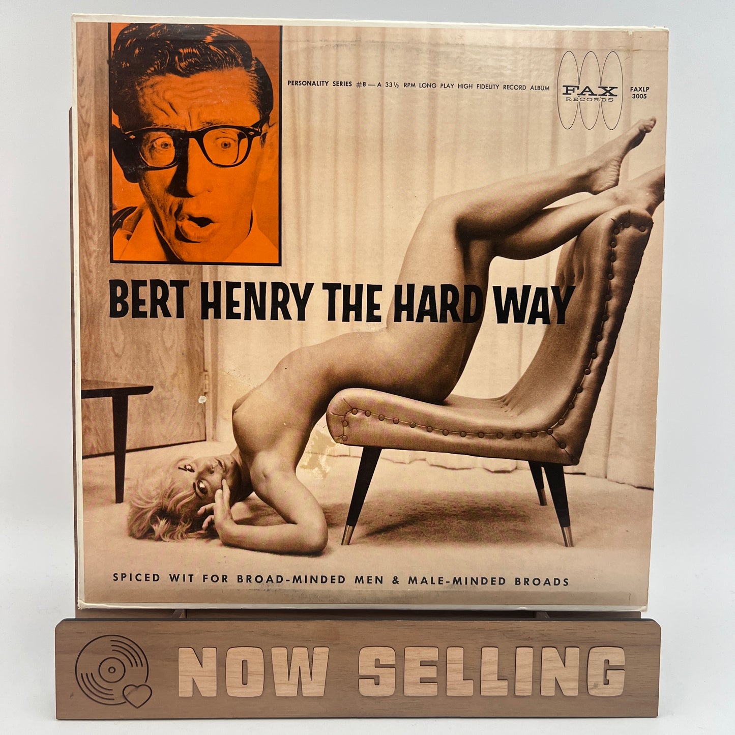 Bert Henry - The Hard Way Vinyl LP Mono Cheesecake