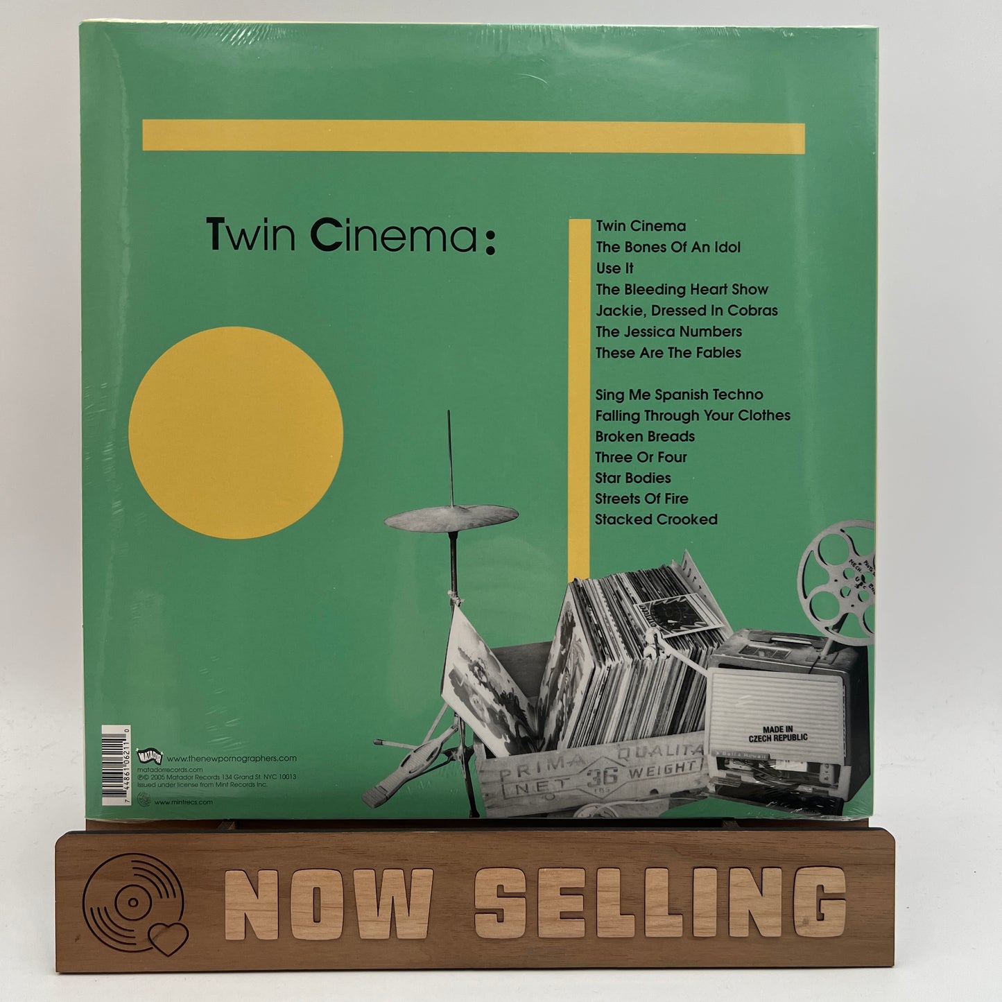 The New Pornographers - Twin Cinema Vinyl LP Reissue SEALED