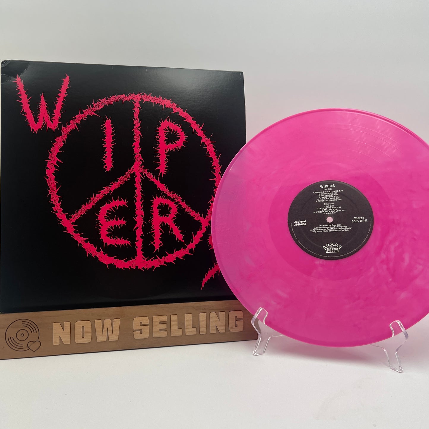 Wipers - Tour 1984 Vinyl LP Reissue Pink Marbled