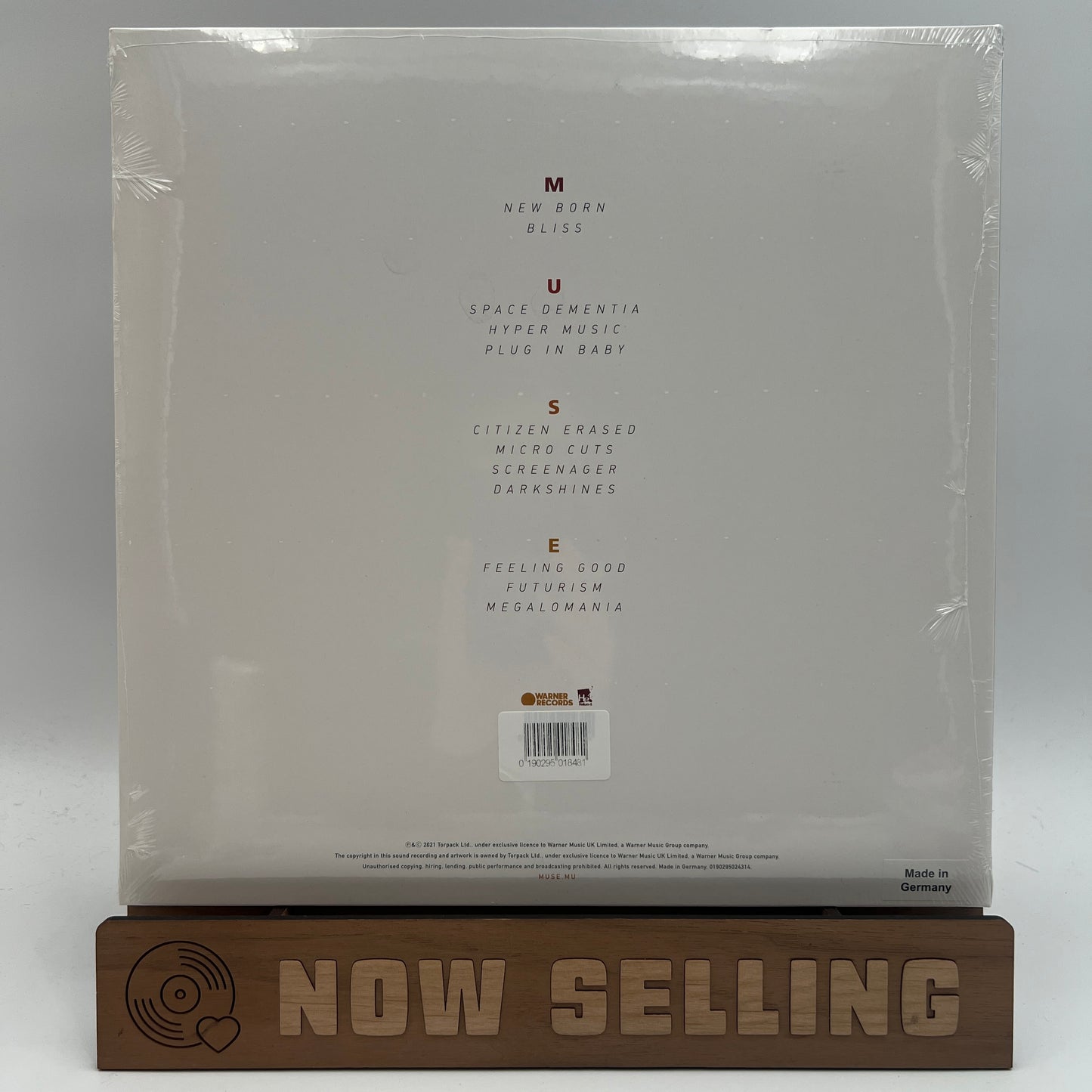 Muse - Origin Of Symmetry: XX Anniversary RemiXX Vinyl LP Orange Yellow SEALED