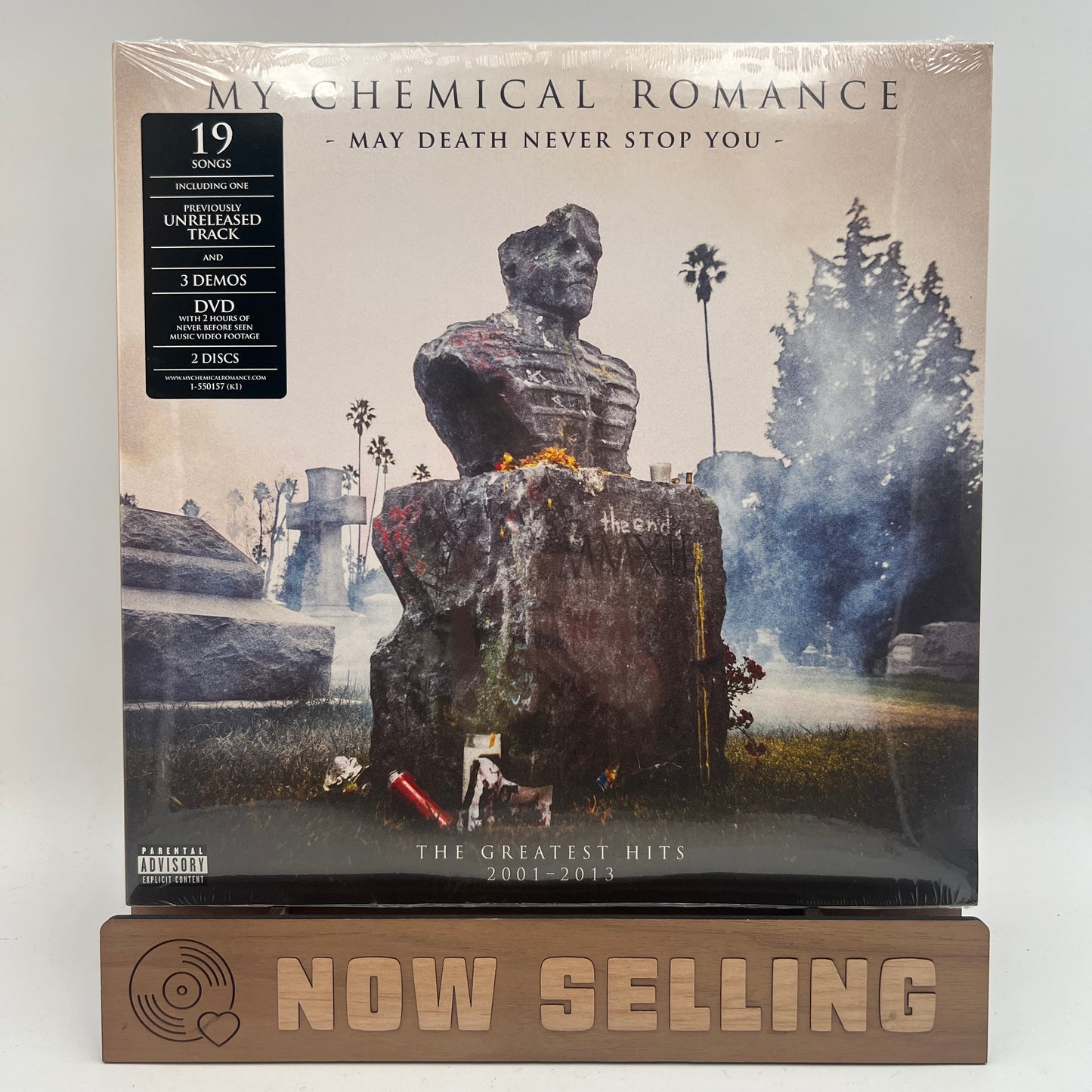 My Chemical Romance - May Death Never Stop You Vinyl LP Promo SEALED w/ DVD