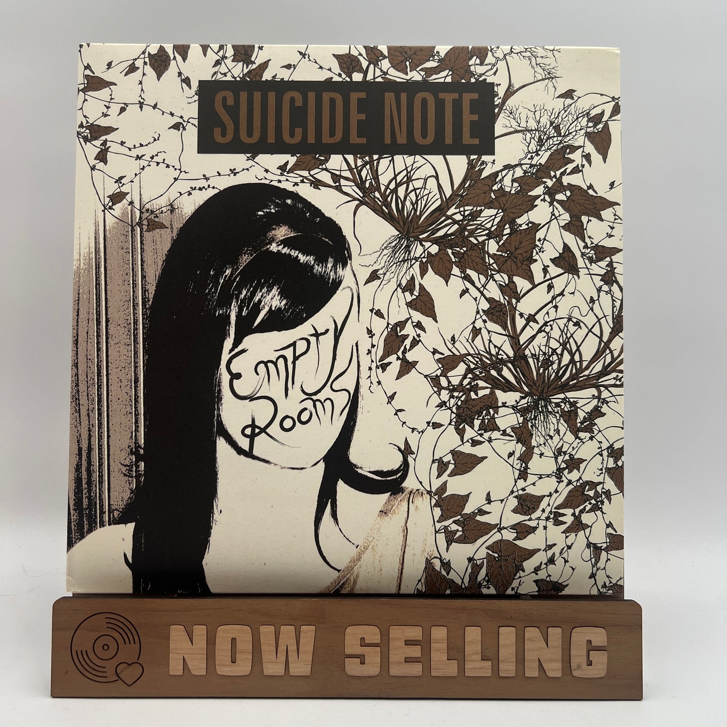Suicide Note - Empty Rooms Vinyl LP w/ CD Bone White