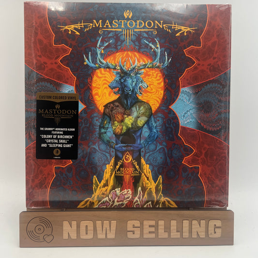 Mastodon - Blood Mountain Vinyl LP Green / Yellow Mix SEALED