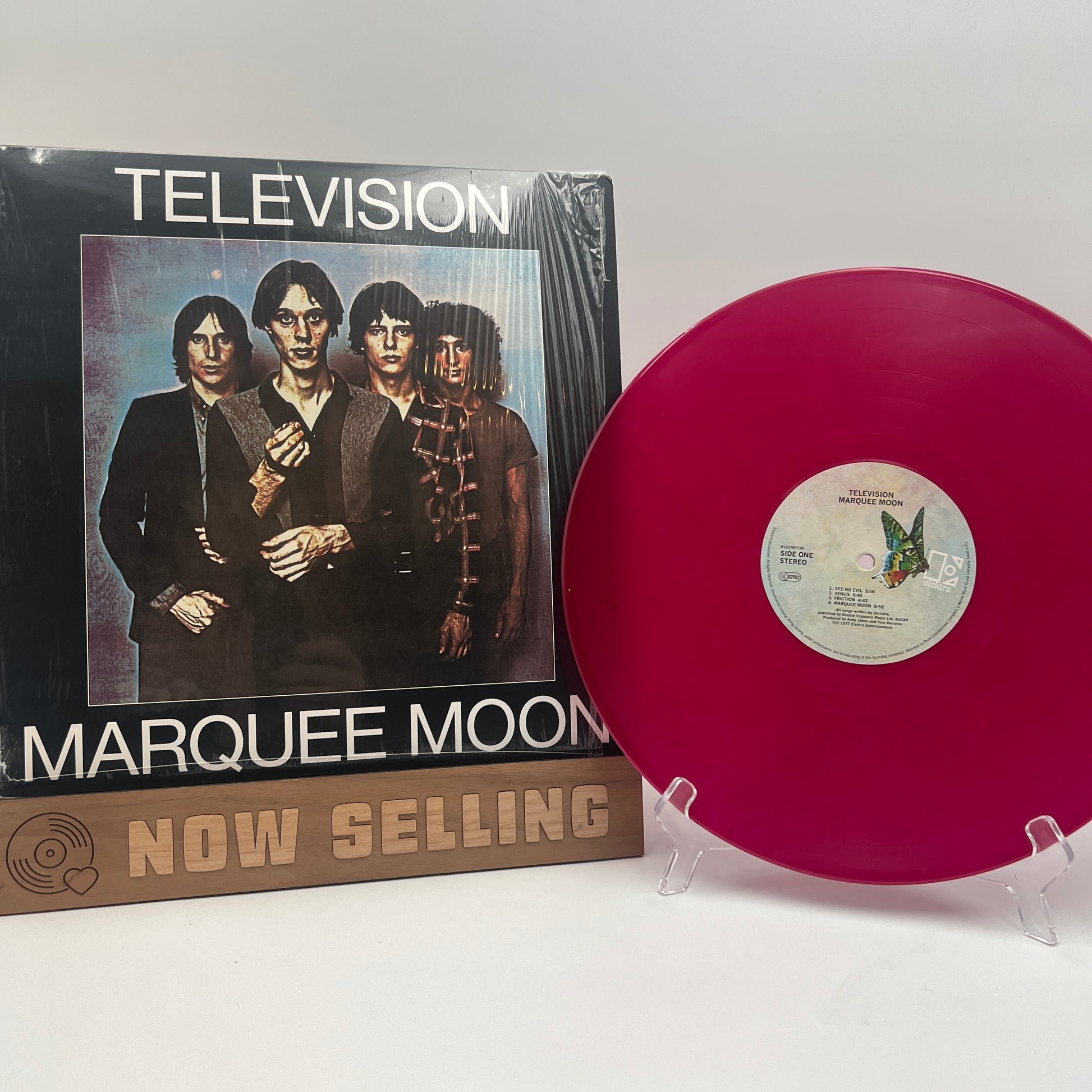 Television - Marquee Moon Vinyl LP Magenta Newbury Comics – Vinyl Devotion