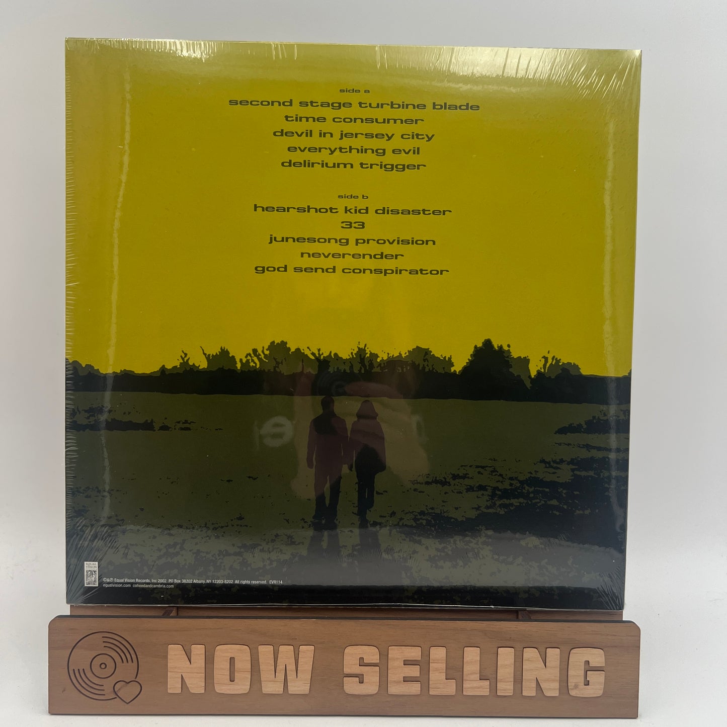 Coheed And Cambria - The Second Stage Turbine Blade Vinyl LP Transparent Black SEALED