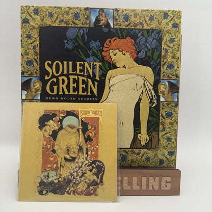 Soilent Green - Sewn Mouth Secrets Vinyl LP w/ 7" Cream Yellow Original 1st Press