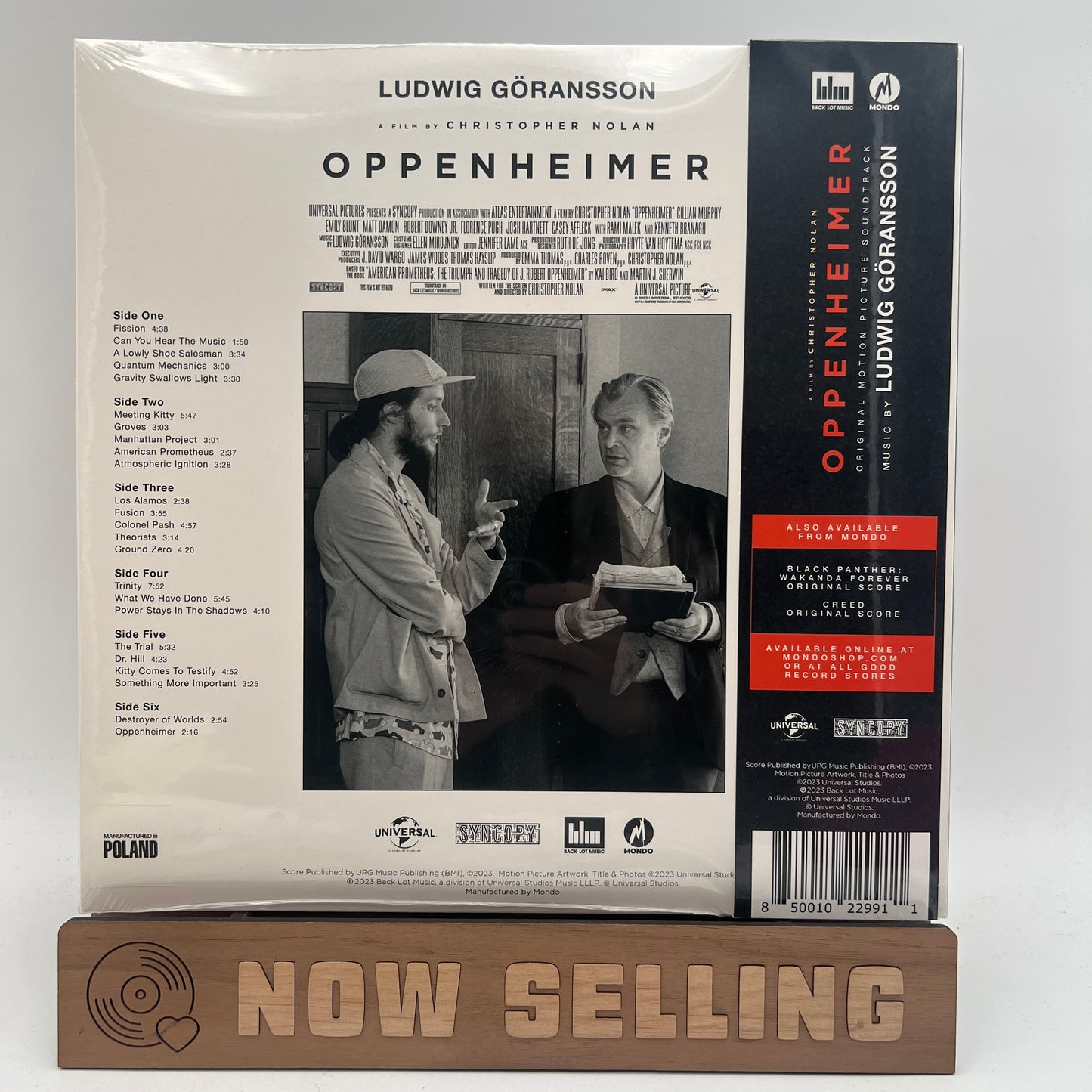 Oppenheimer Soundtrack Vinyl LP Indie Exclusive Orange SEALED Ludwig Göransson