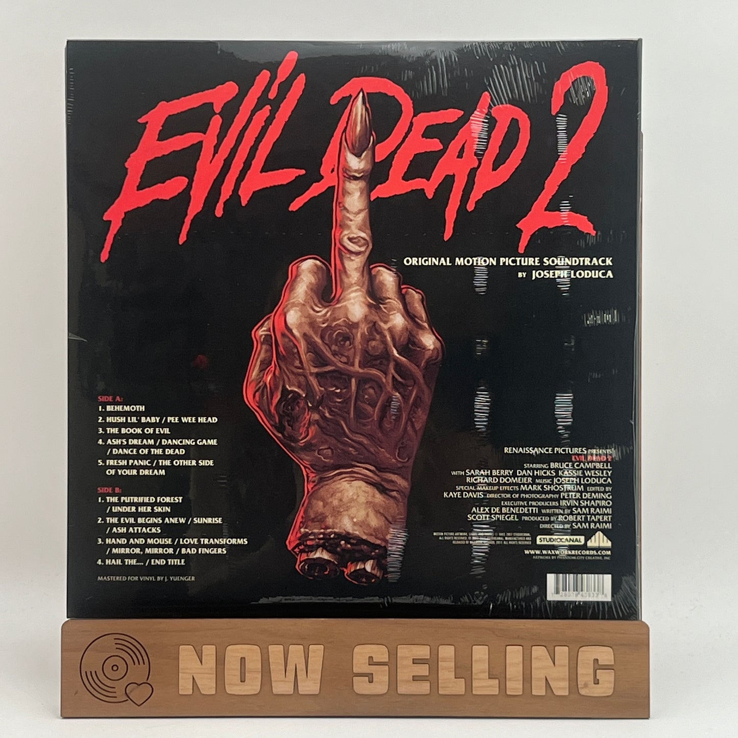 Evil Dead 2 Soundtrack Vinyl LP Black & Forest Green SEALED Joseph LoDuca
