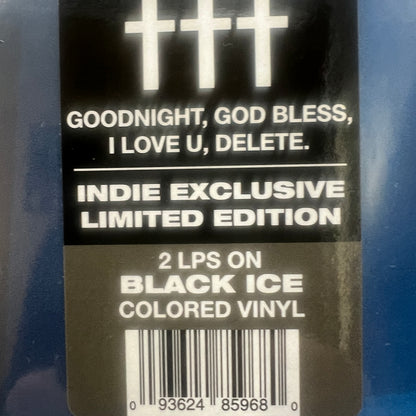 ††† - Goodnight, God Bless I Love U, Delete. Vinyl LP Black Ice Indie Crosses SEALED