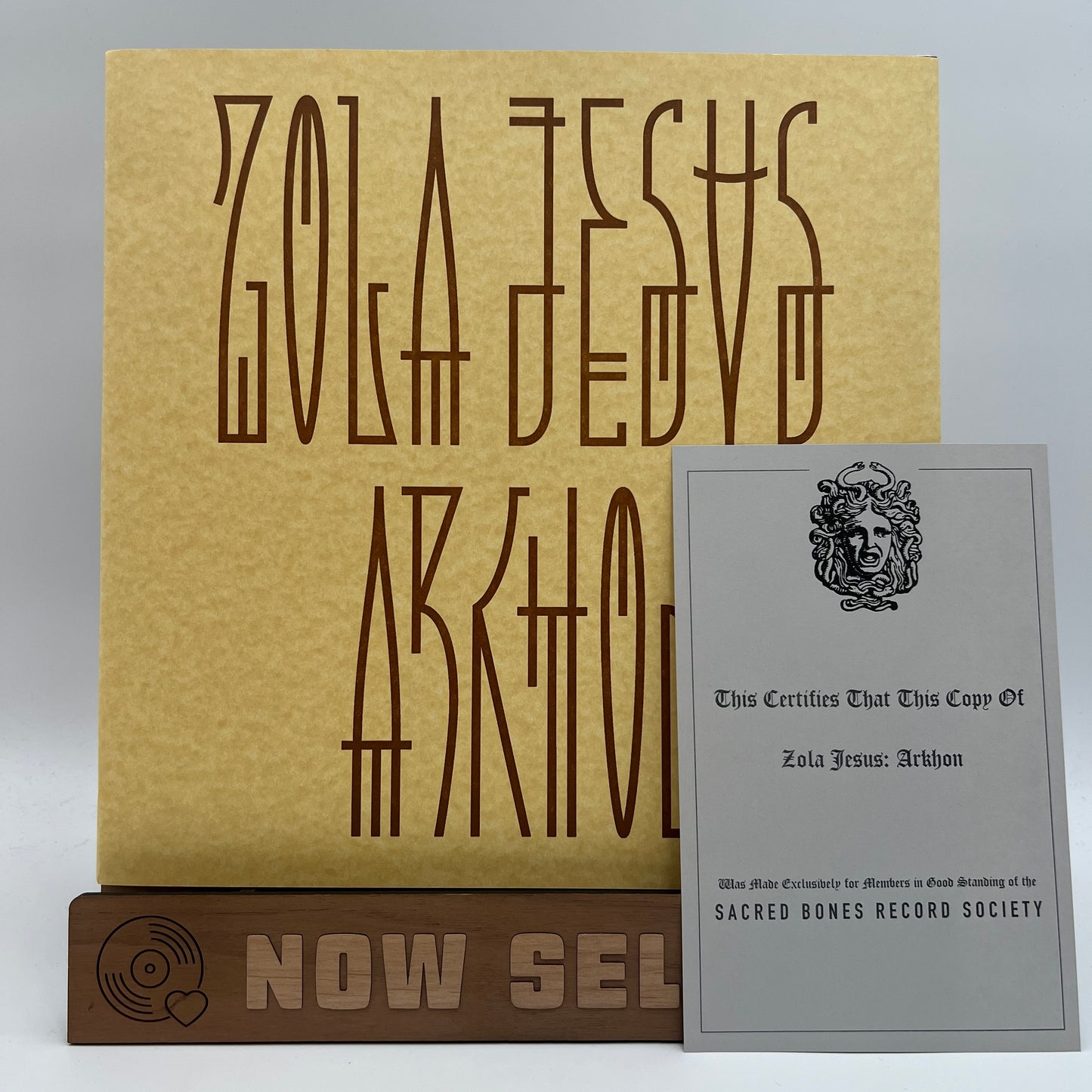 Zola Jesus - Arkhon Vinyl LP White Starburst Numbered SEALED Sacred Bones