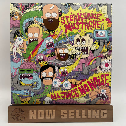 Steaksauce Mustache - All Juice, No Noise Vinyl LP Pupil Rupture