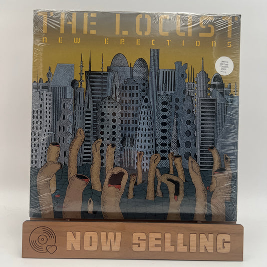 The Locust - New Erections Vinyl LP SEALED Trans Electric Blue