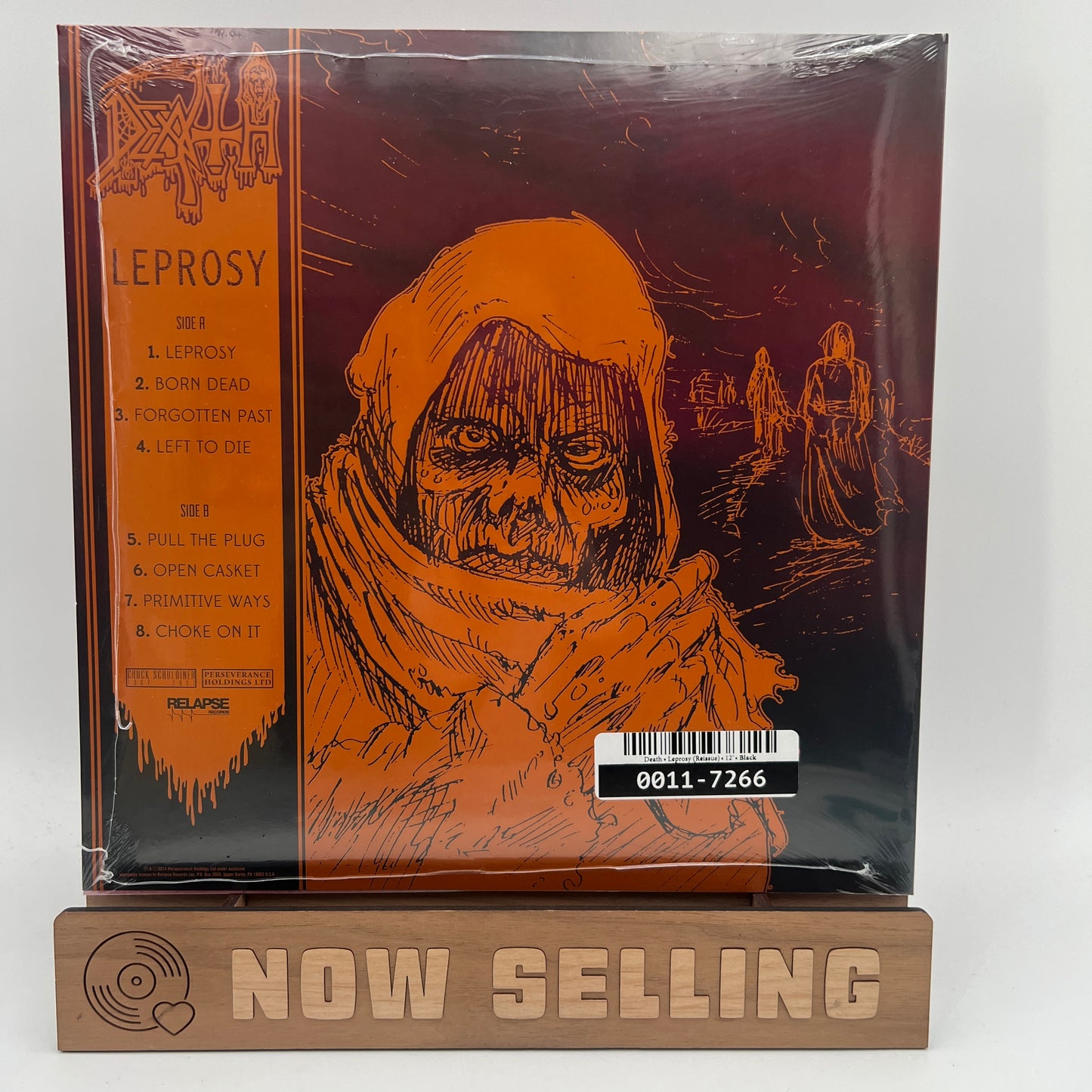 Death - Leprosy Vinyl LP Reissue Repress SEALED