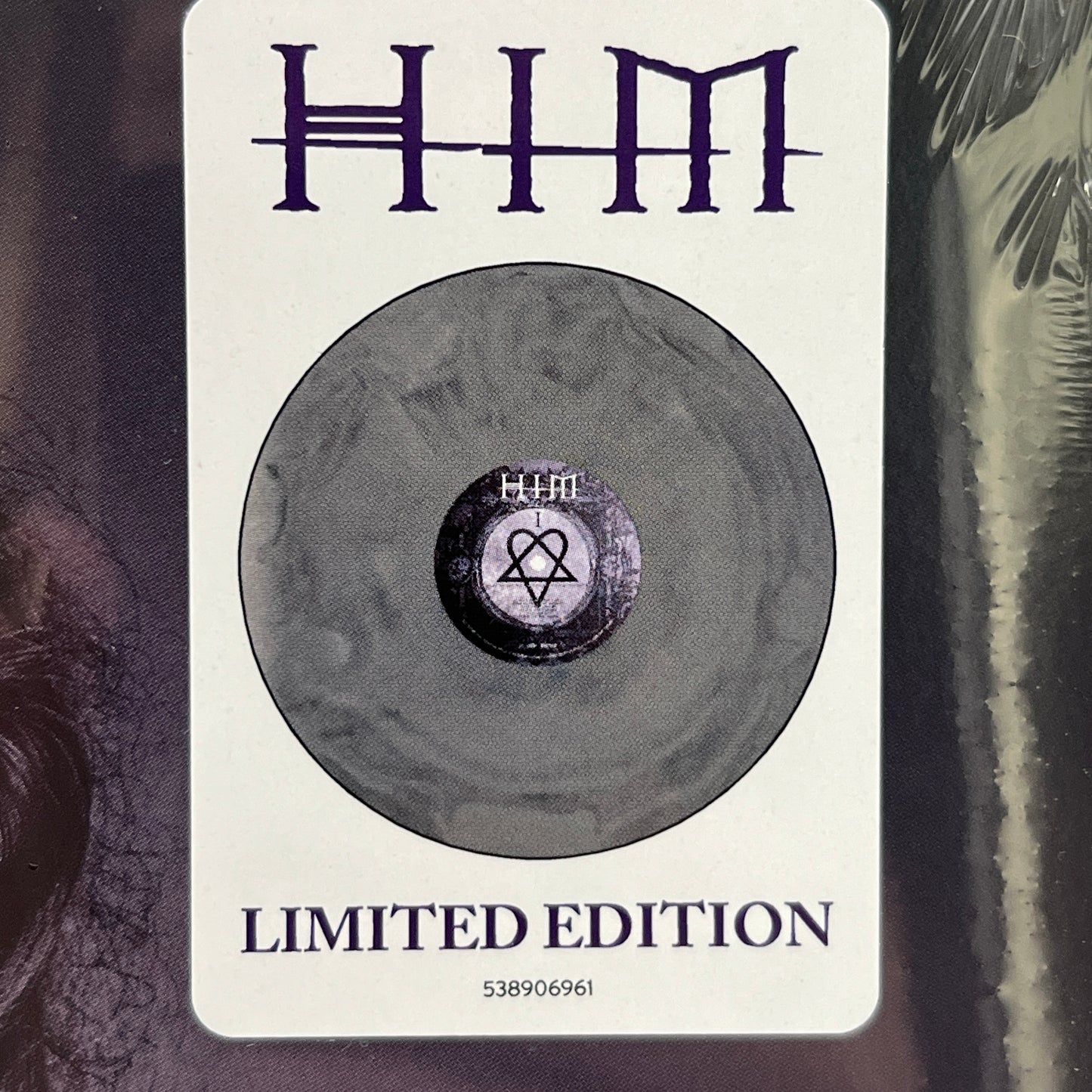 HIM - Deep Shadows And Brilliant Highlights Vinyl LP SEALED Gray Marbled Reissue