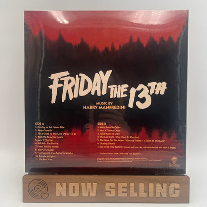 Friday The 13th Soundtrack Vinyl LP Blood Red & Black SEALED Harry Manfredini