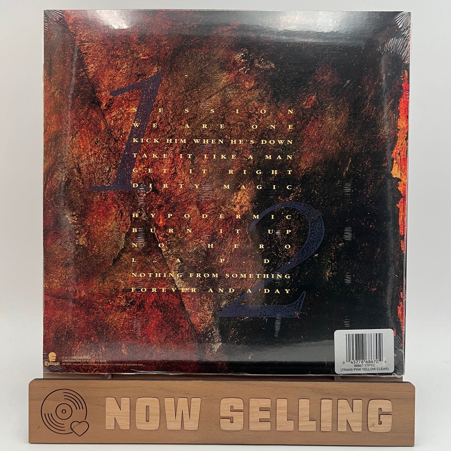 The Offspring - Ignition Vinyl LP Reissue Pink Yellow Clear Transparent SEALED
