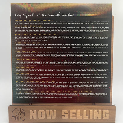 Drowningman - Busy Signal at the Suicide Hotline Vinyl LP Black and Orange Smash
