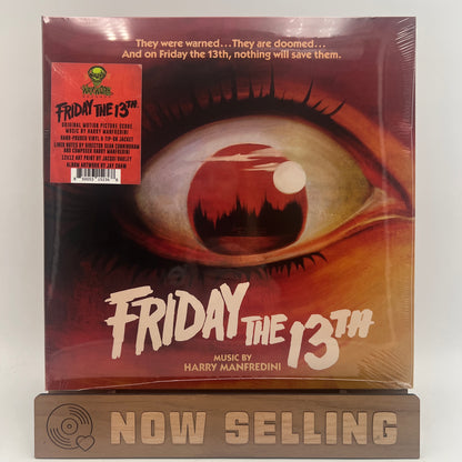 Friday The 13th Soundtrack Vinyl LP Blood Red & Black SEALED Harry Manfredini