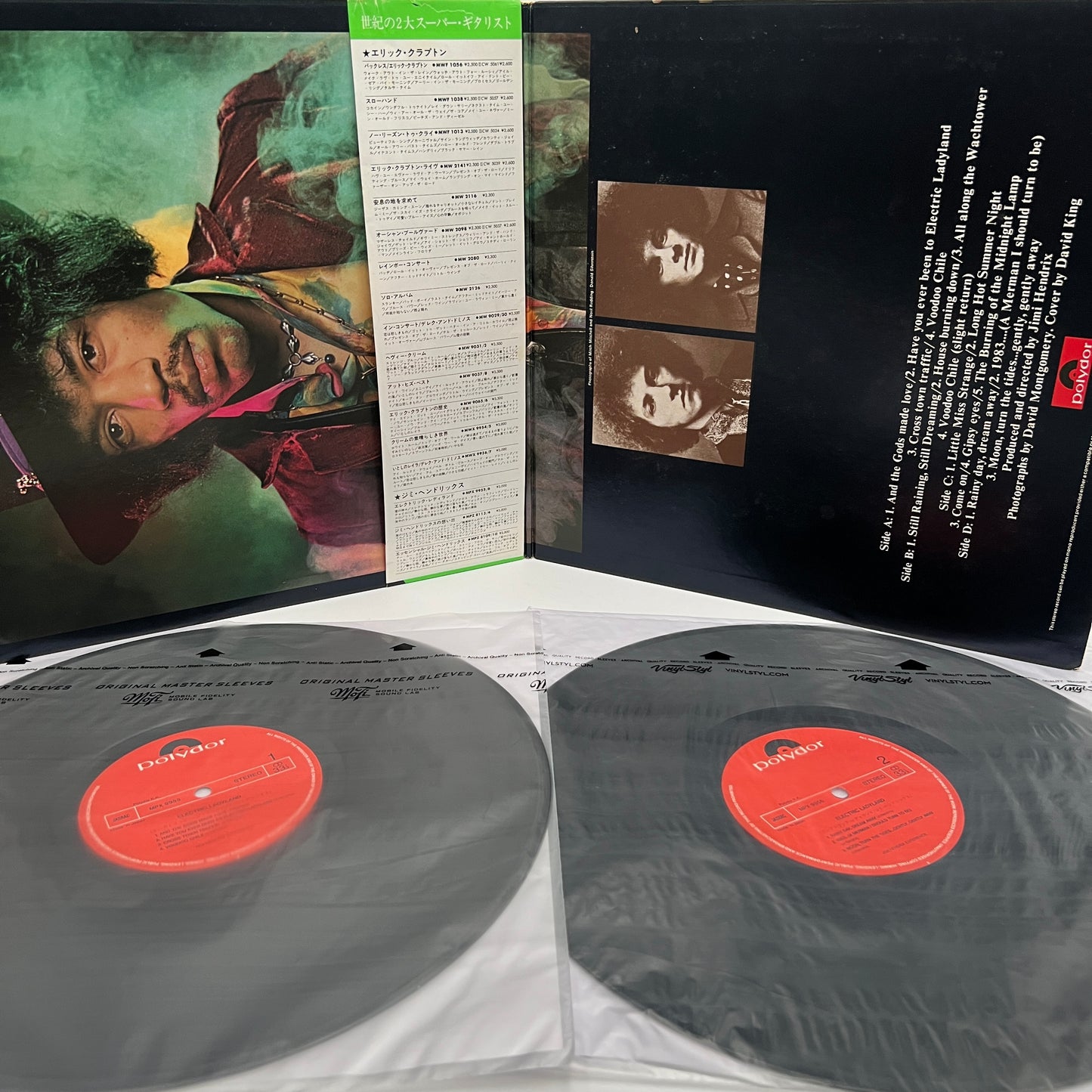 Jimi Hendrix - Electric Ladyland Vinyl LP 1980 Japan Press w/ Obi