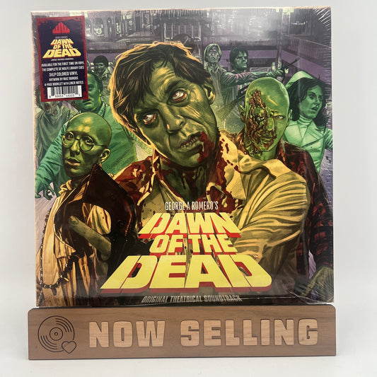 George A Romero's Dawn Of The Dead Original Theatrical Soundtrack Vinyl LP SEALED Color