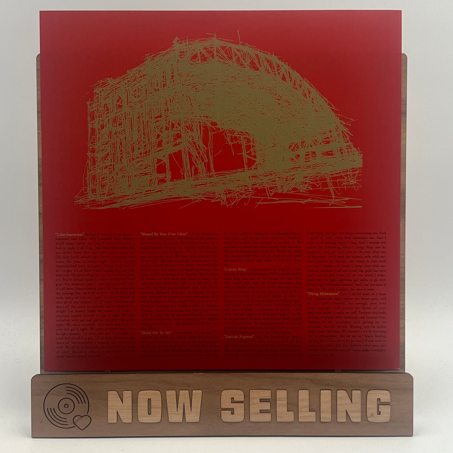 Elliott - False Cathedrals Vinyl LP Coke Bottle Clear Reissue