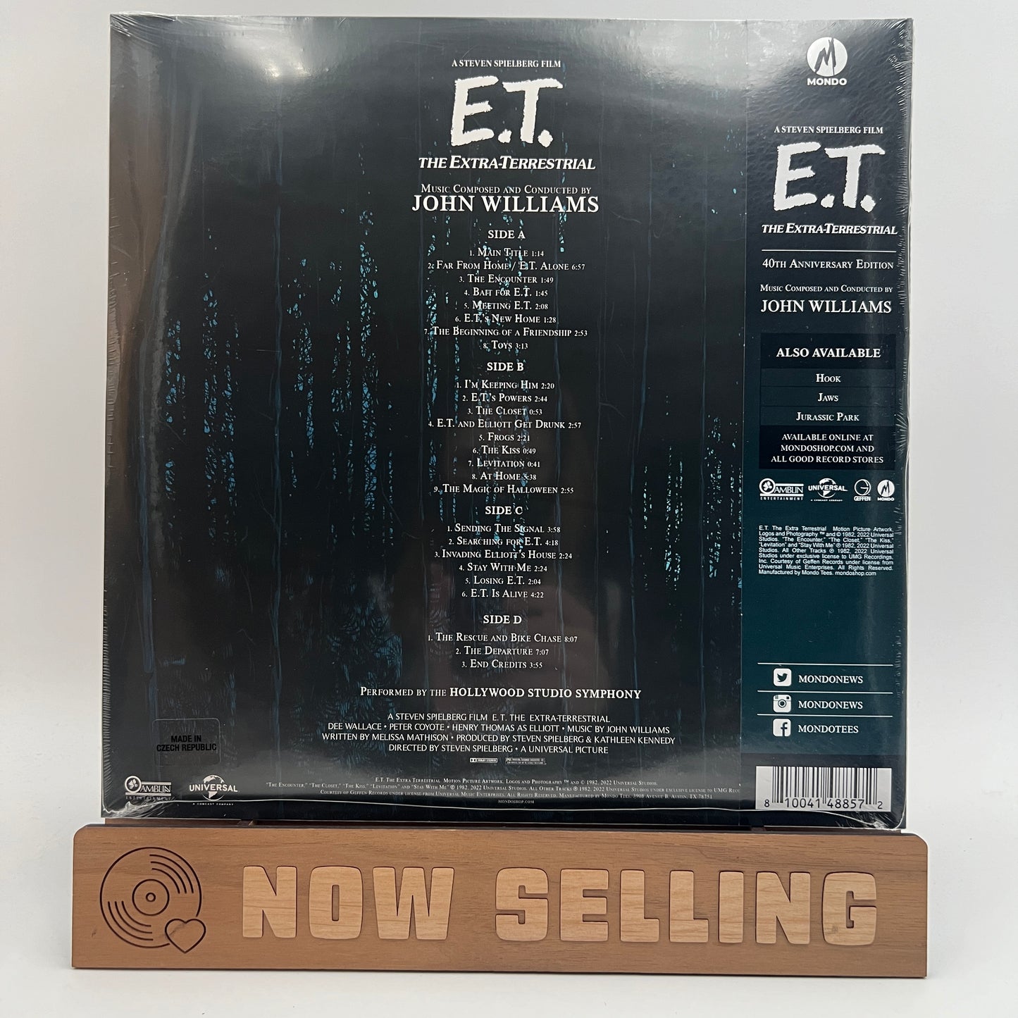 E.T. The Extra-Terrestrial Soundtrack Vinyl LP SEALED John Williams