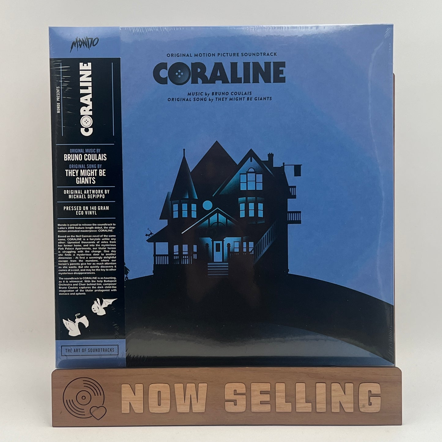 Coraline Soundtrack Vinyl LP Eco SEALED Bruno Coulais