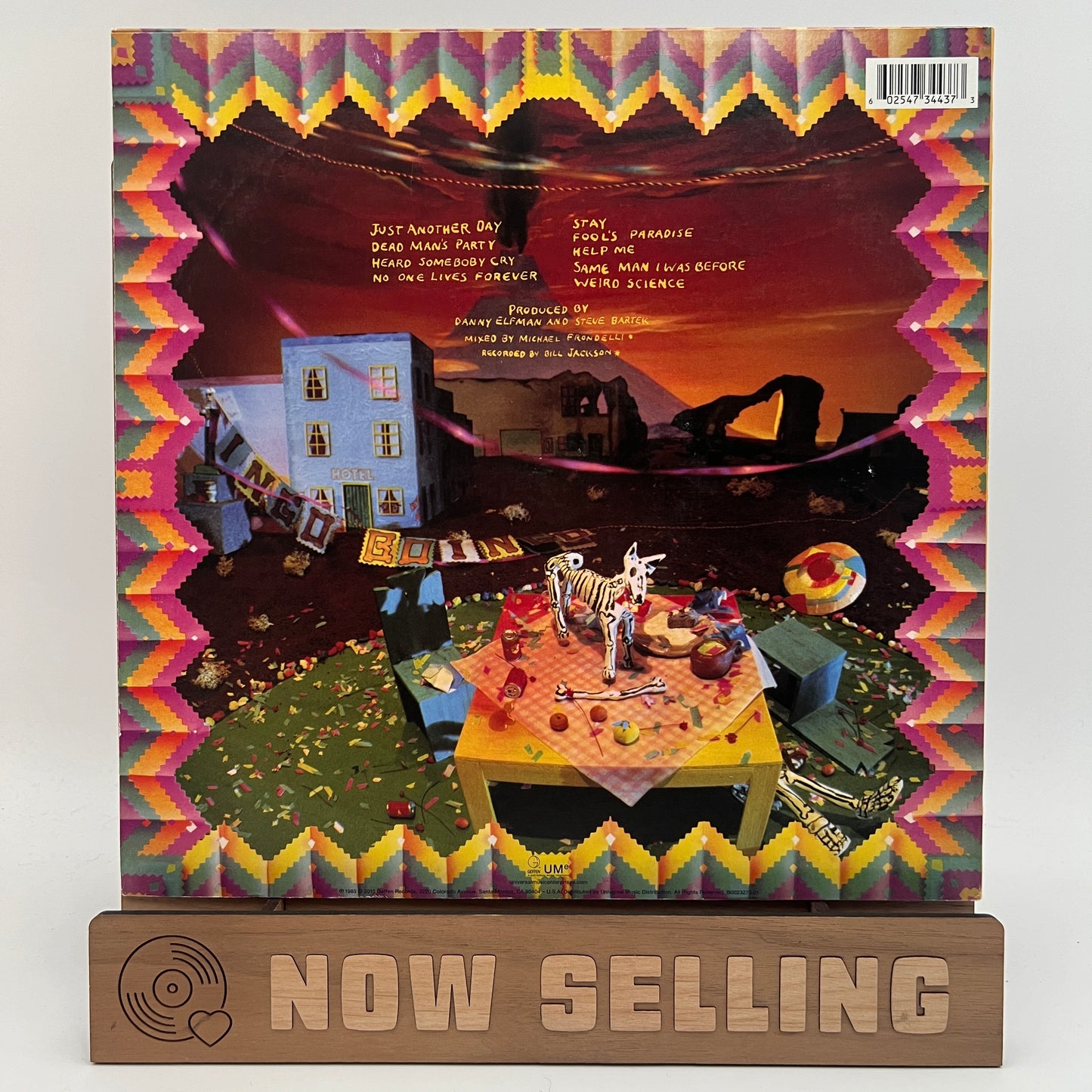 Oingo Boingo - Dead Man's Party Vinyl LP Red Reissue Danny Elfman